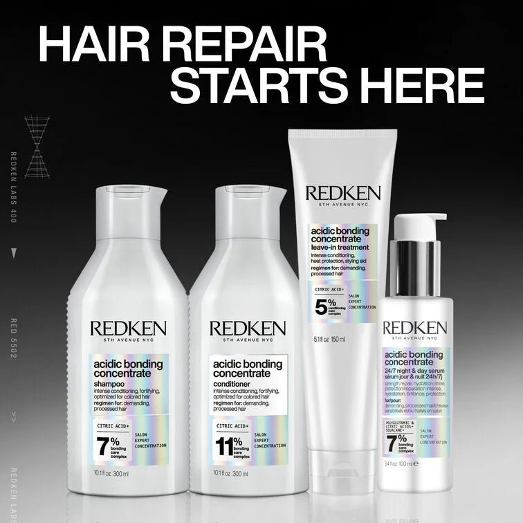 Redken Acidic Bonding Concentrate 24/7 Night and Day Serum 100ml - shelley and co