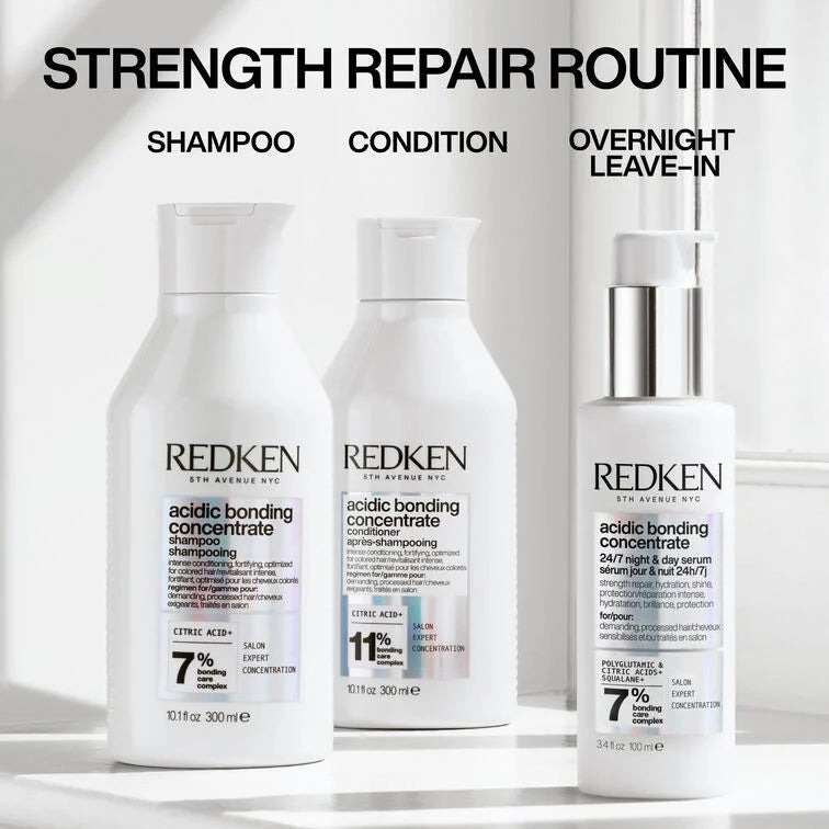 Redken Acidic Bonding Concentrate 24/7 Night and Day Serum 100ml - shelley and co