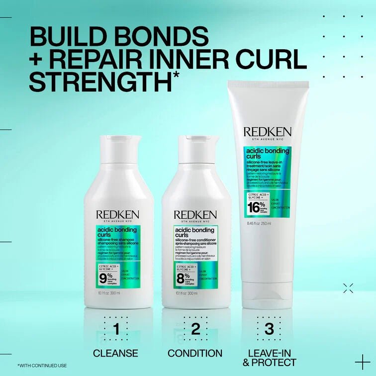 Redken Acidic Bonding Curls Shampoo 300ml - shelley and co