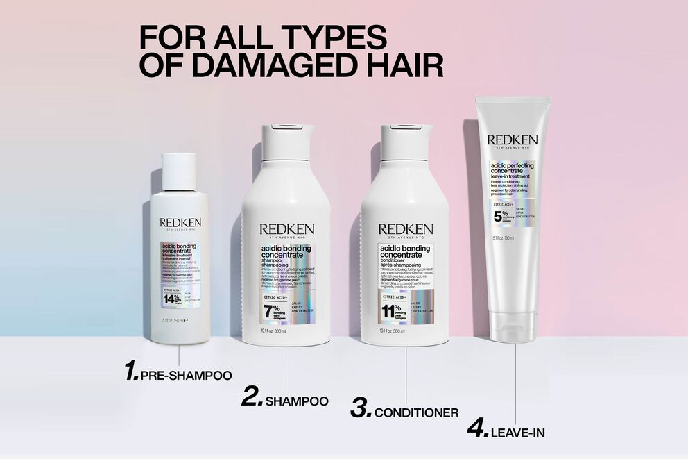 Redken Acidic Perfecting Concentrate Leave - in Treatment 150ml - shelley and co