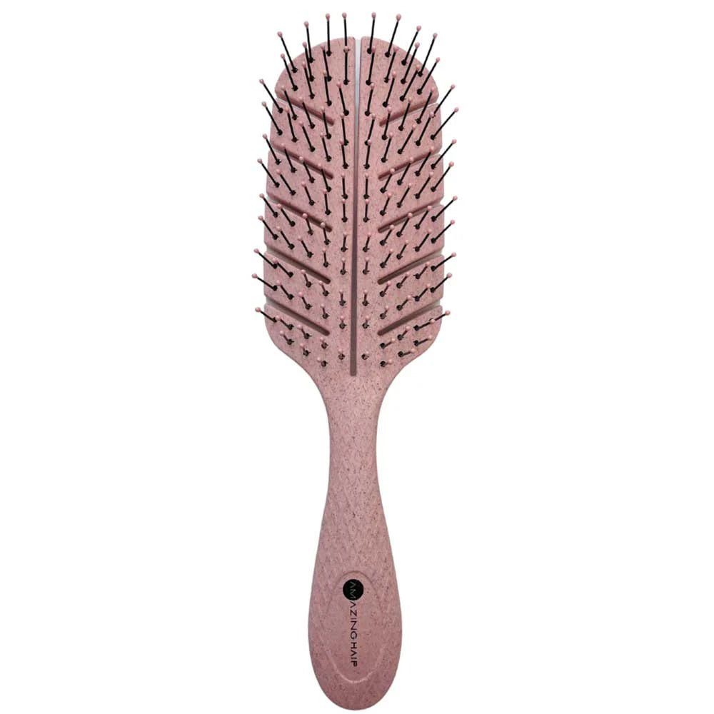 The Amazing Detangling Hair Brush - Pink - shelley and co