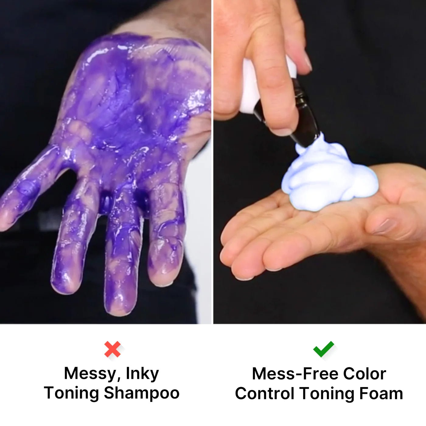 Color WOW Color Control Purple Toning + Styling Foam 200ml - shelley and co