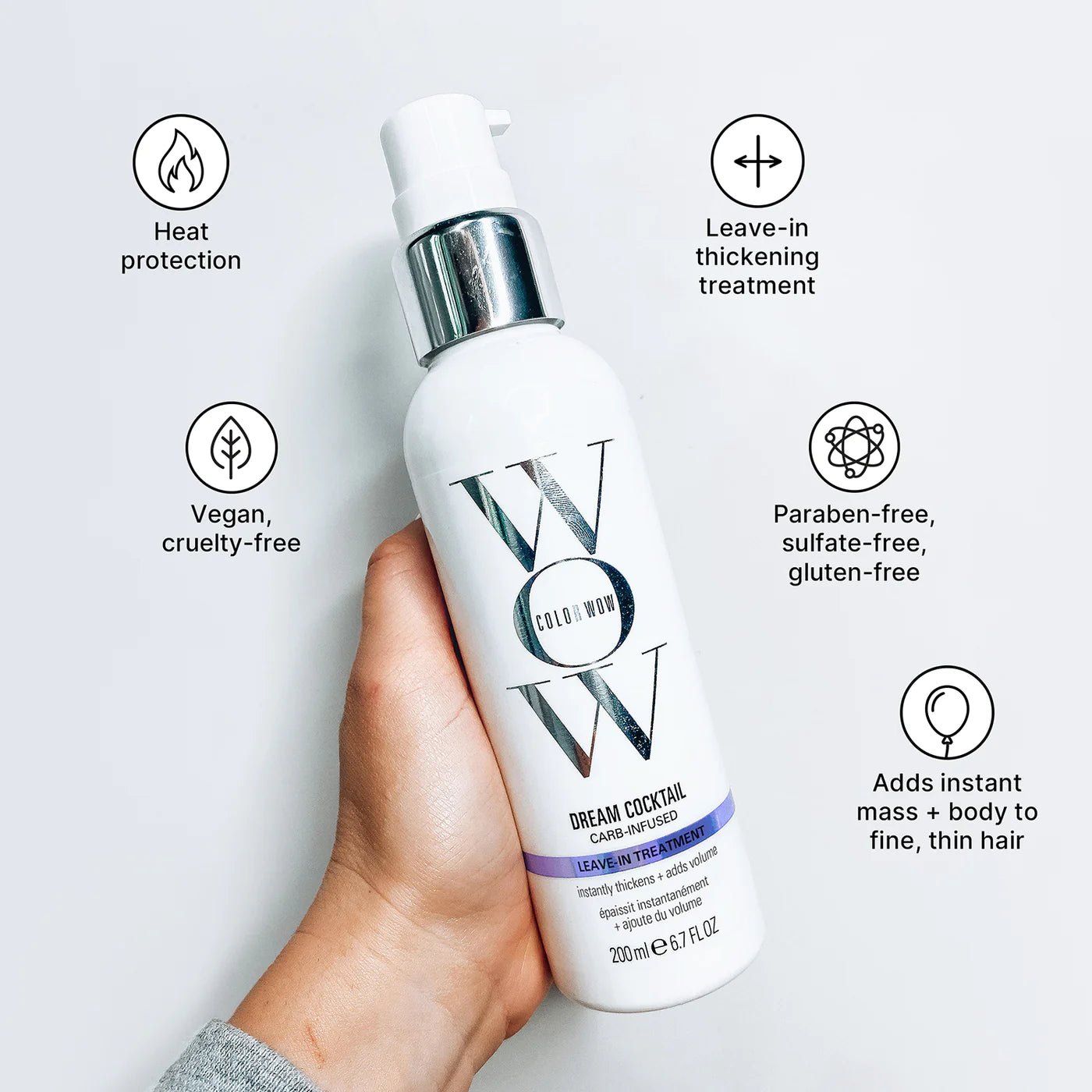 Color WOW Dream Cocktail Carb-Infused Leave-in Treatment 200ml - shelley and co