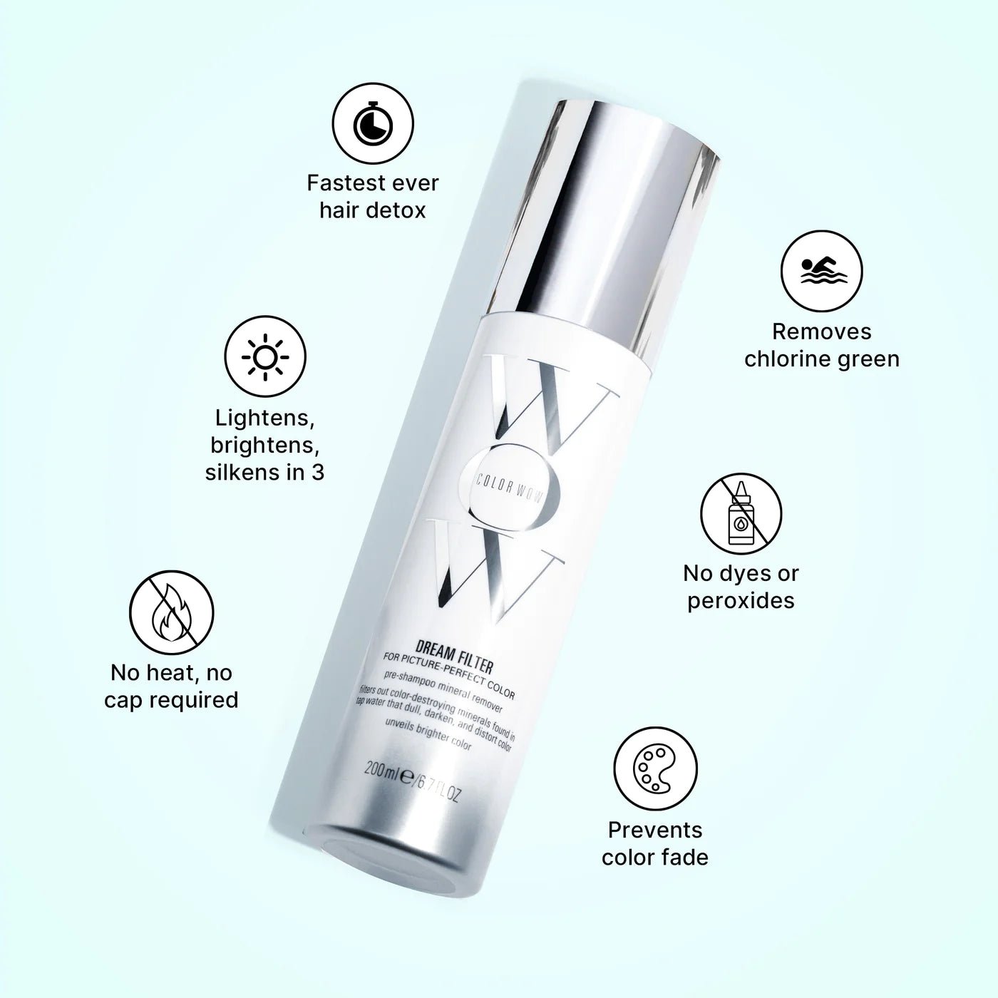 Color WOW Dream Filter For Picture-Perfect Colour Pre Shampoo Spray 470ml - shelley and co