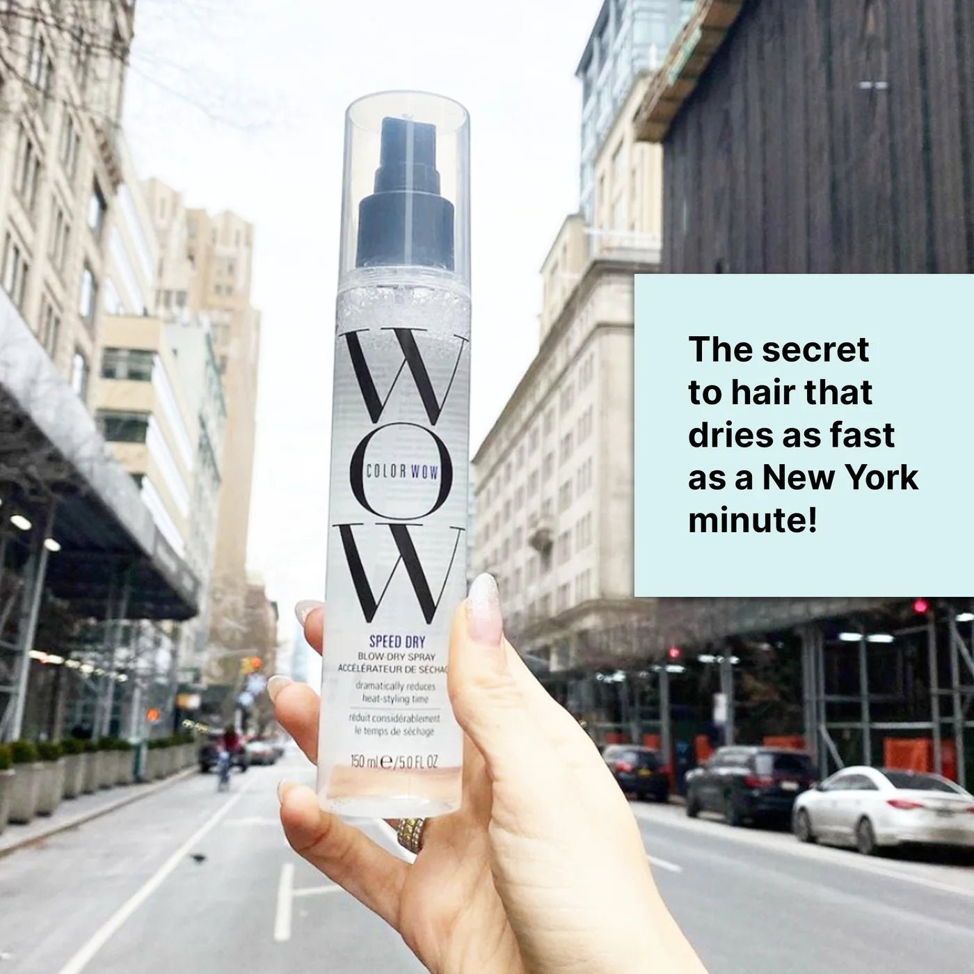Color WOW Speed Dry Blow Dry Spray 150ml - shelley and co