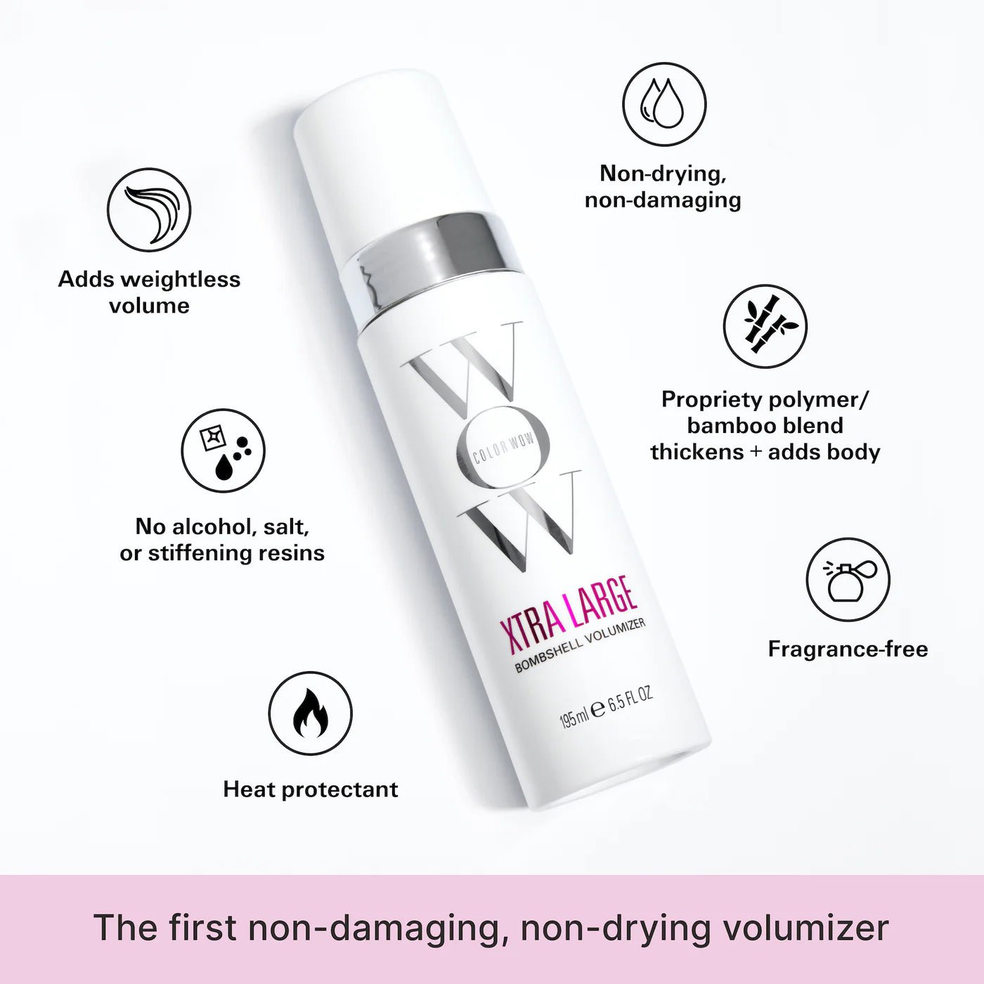 Color WOW Xtra Large Bombshell Volumizer 200ml - shelley and co