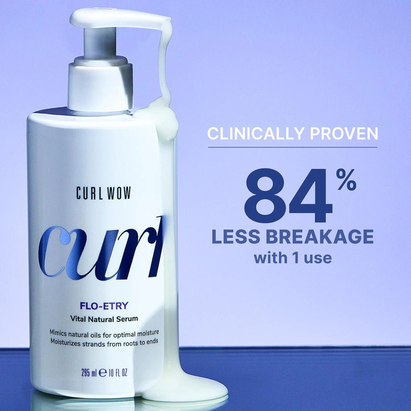 Curl WOW Flo-Etry Vital Natural Serum 295ml - shelley and co