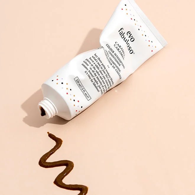 EVO fabuloso caramel colour boosting treatment 220ml - shelley and co