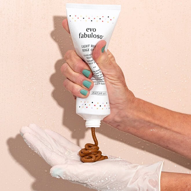 EVO fabuloso light beige colour boosting treatment 220ml - shelley and co