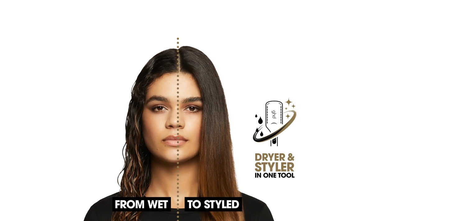 GHD Duet Style Hot Air Styler - Black - shelley and co
