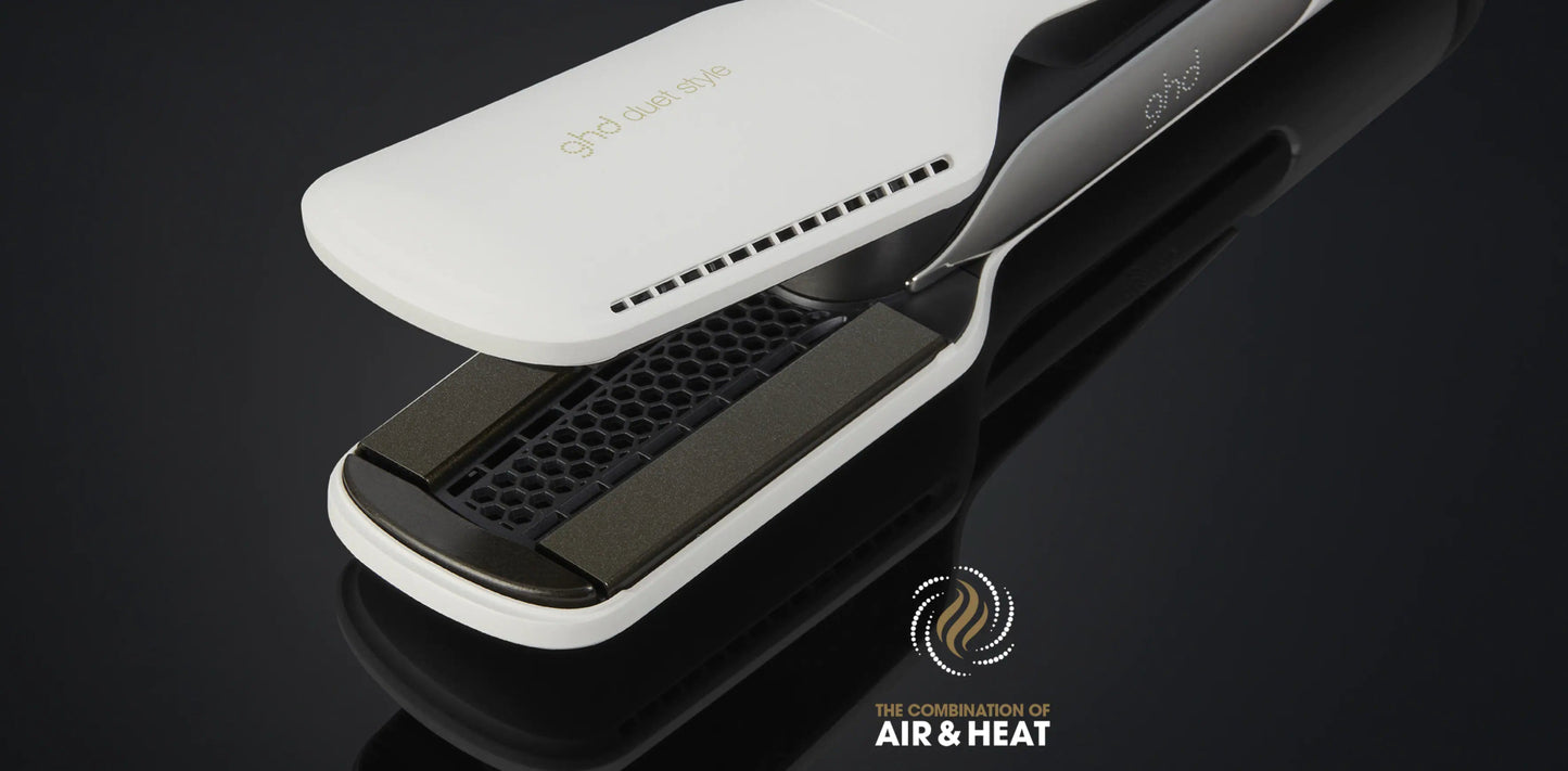 GHD Duet Style Hot Air Styler - White - shelley and co