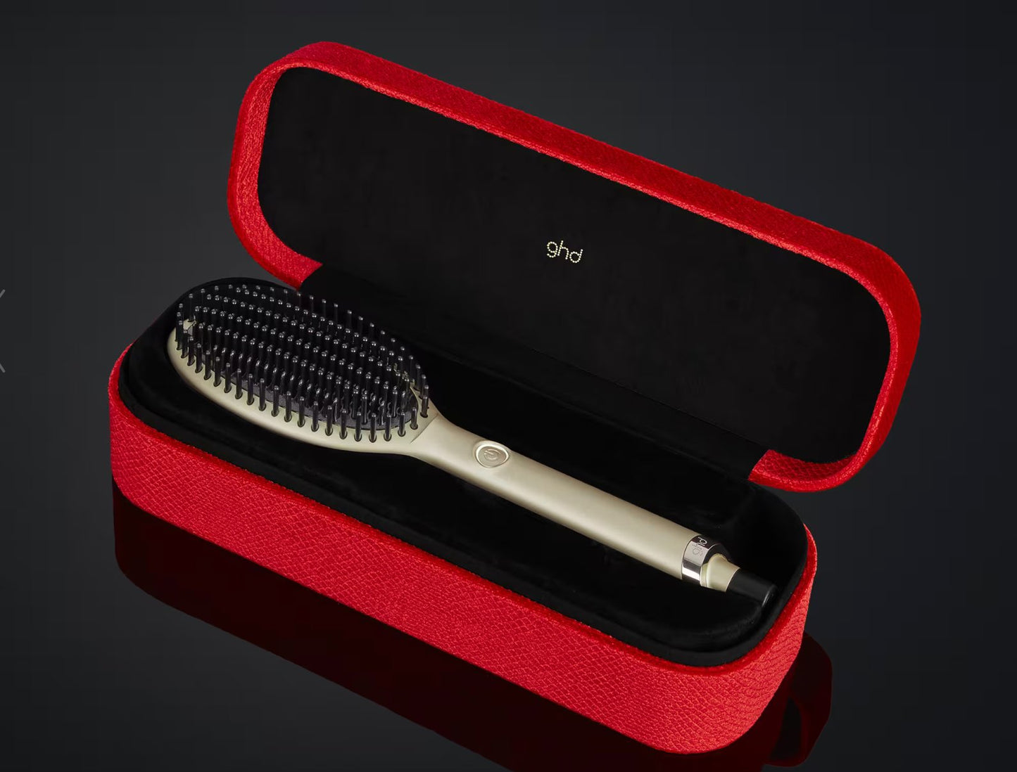GHD Glide Hot Brush - Gold - shelley and co