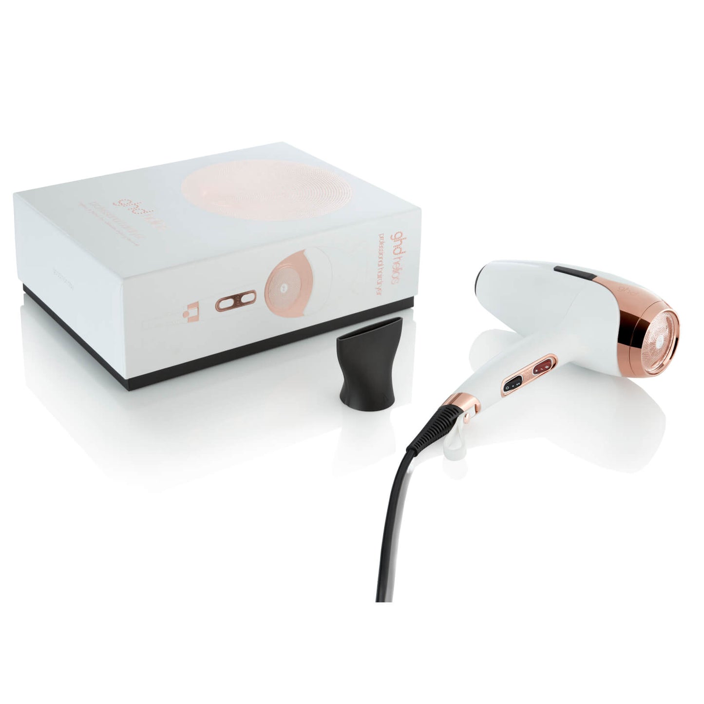 GHD Helios Hair Dryer -White - shelley and co