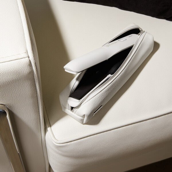 GHD Unplugged Rechargable Straightener - White - shelley and co