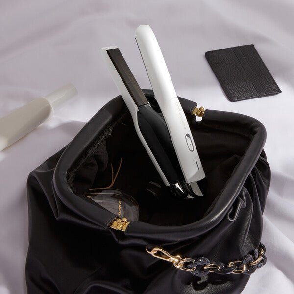 GHD Unplugged Rechargable Straightener - White - shelley and co
