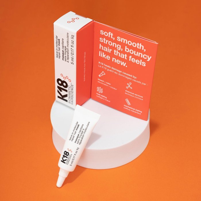 K18 Leave in Molecular Repair Hair Mask - 3 x 5ml - shelley and co