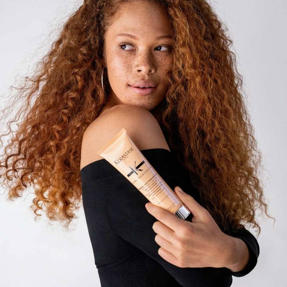 Kerastase Curl Manifesto Crème De Jour Fondamentale Curly Hair Cream - shelley and co