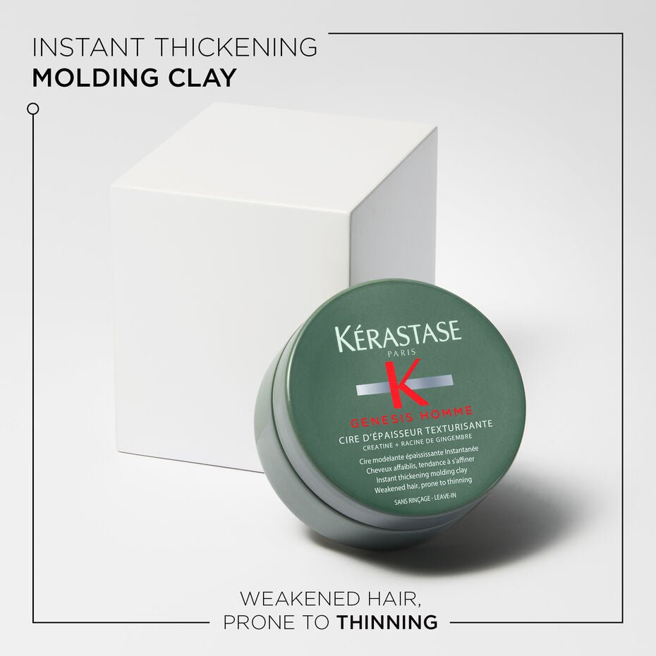 Kerastase Genesis Homme Texturisante Thickening Clay for Men - shelley and co