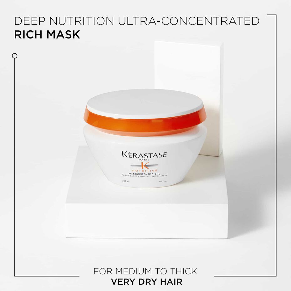 Kerastase Nutritive Masquintense Riche for Very Dry Hair 200ml "New" - shelley and co