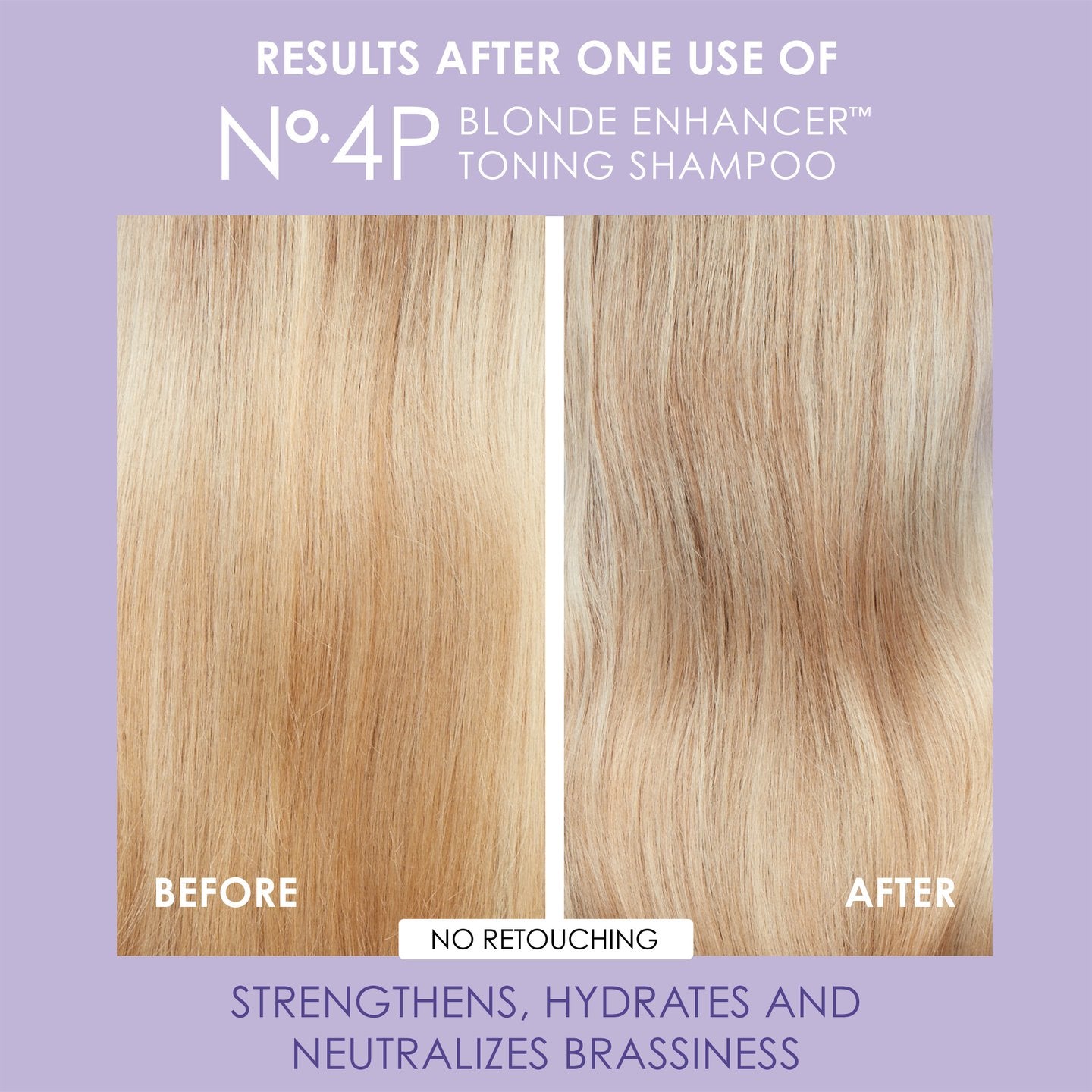 Olaplex No.4P Blonde Enhancer Toning Shampoo - shelley and co