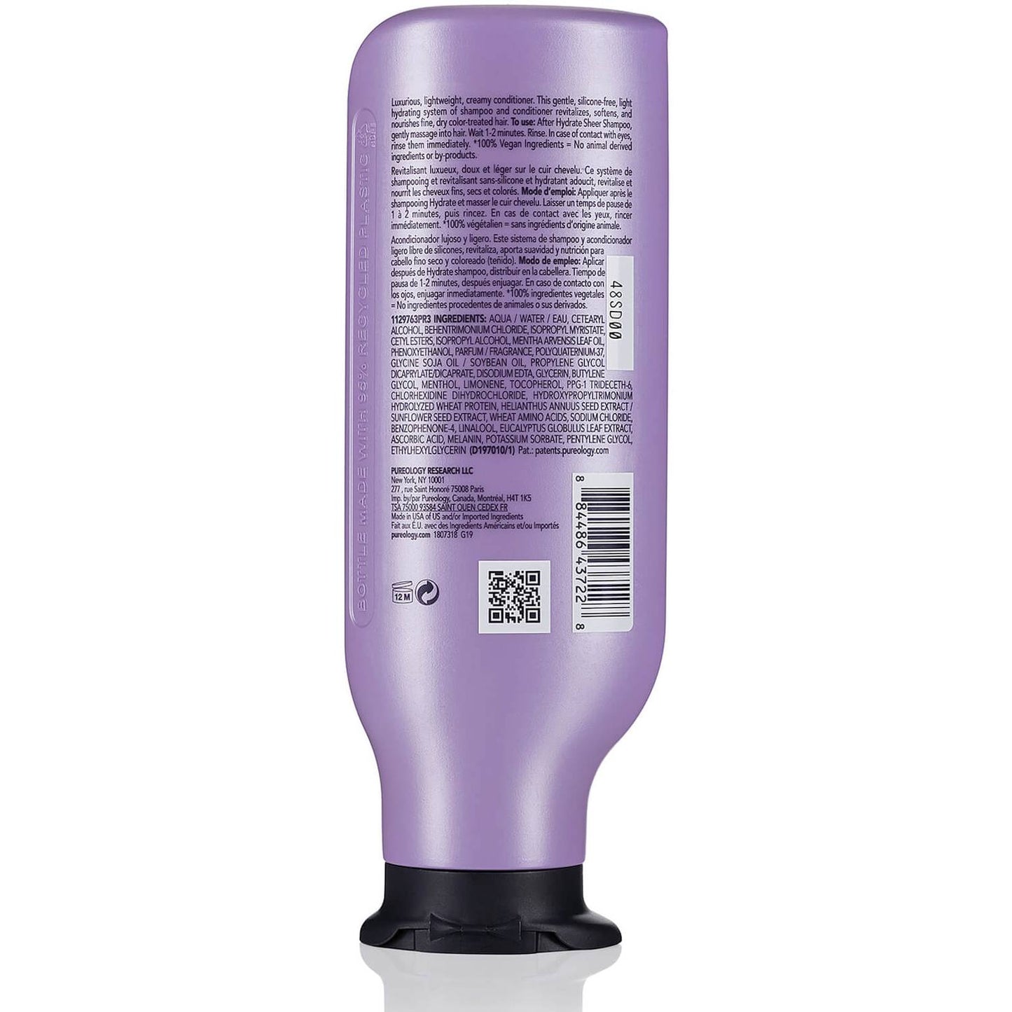 Pureology Hydrate Sheer Conditioner 266ml - shelley and co