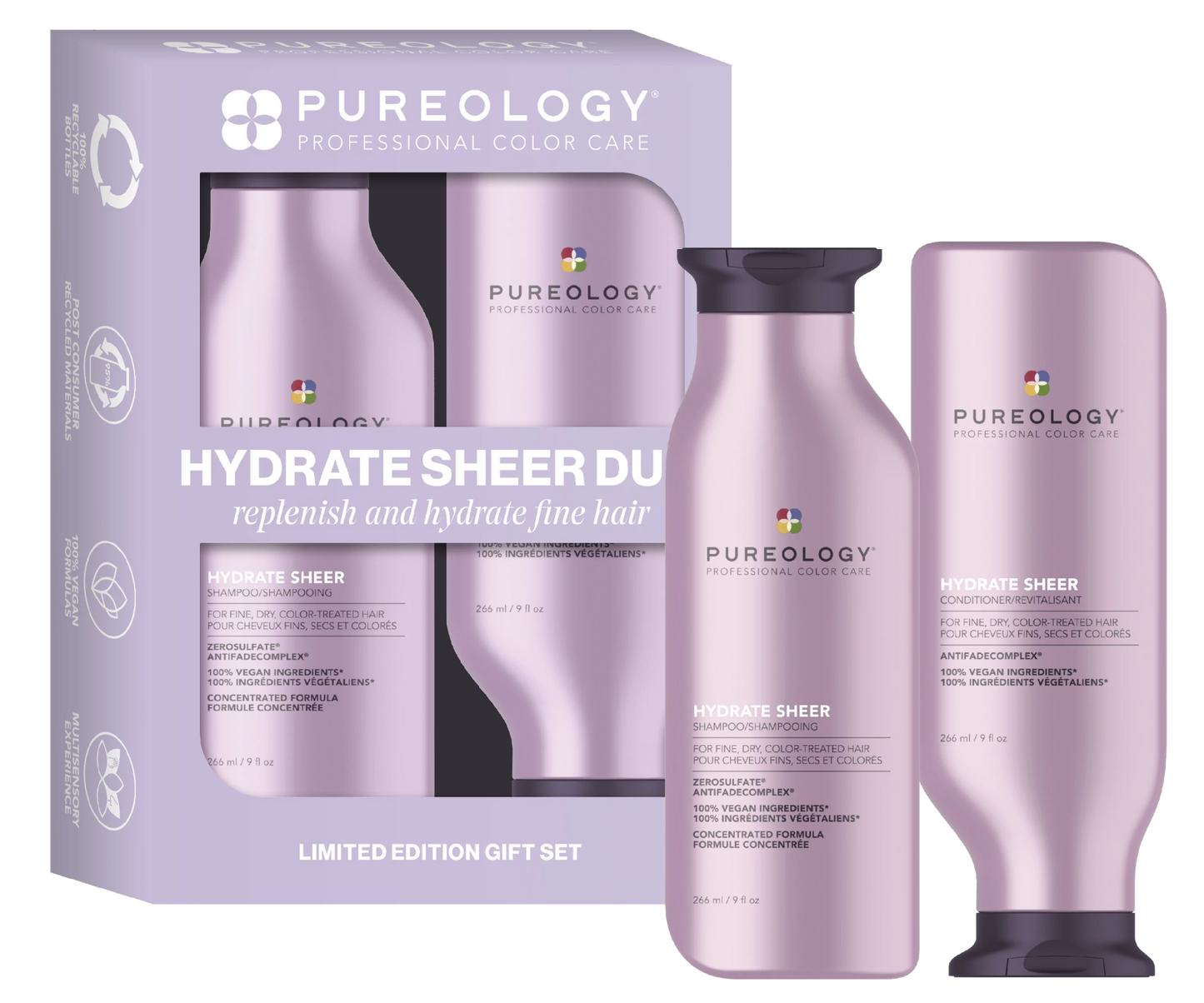 Pureology Hydrate Sheer Duo Pack - shelley and co