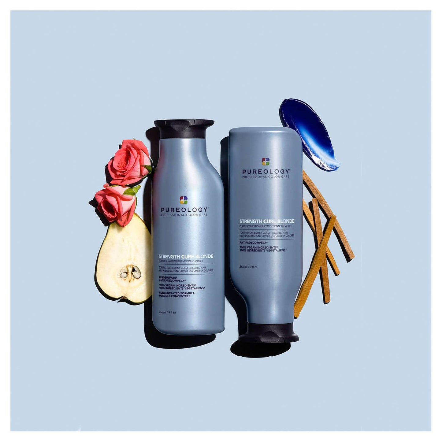 Pureology Strength Cure Blonde Shampoo 266ml - shelley and co