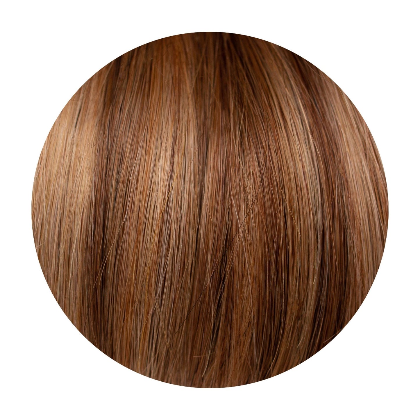 Seamless1 Caramel Blend Piano Colour Human Hair in 1 Piece - shelley and co