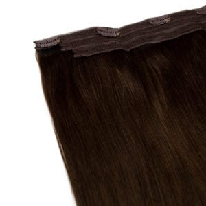 Seamless1 Espresso Human Hair in 1 Piece - shelley and co