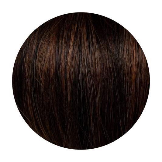 Seamless1 Mocha Blend Piano Colour Human Hair in 5 Piece - shelley and co