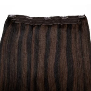 Seamless1 Ritzy Blend Piano Colour Human Hair in 1 Piece - shelley and co