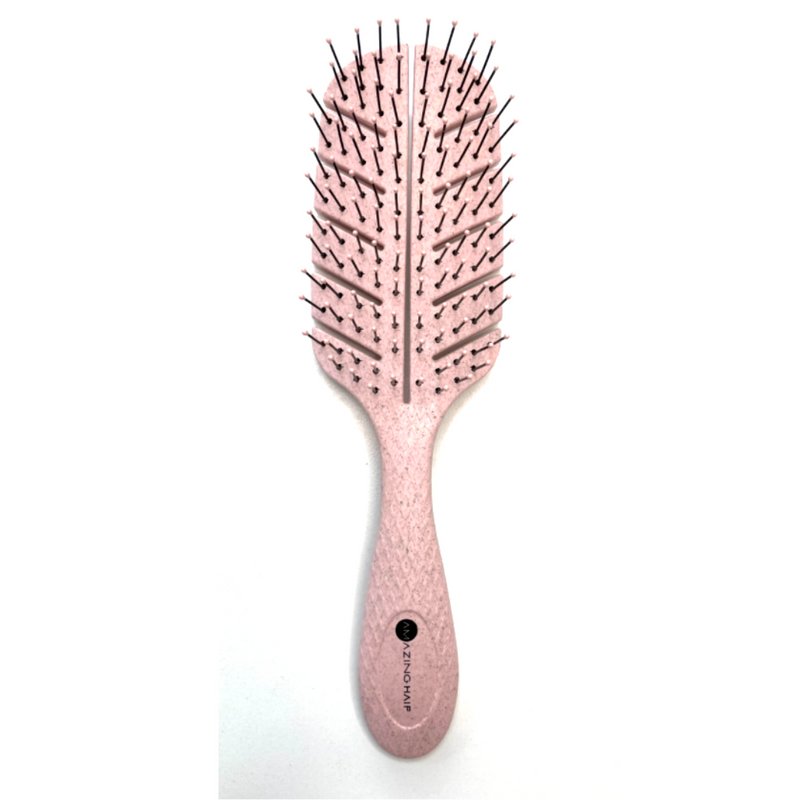The Amazing Detangling Hair Brush - Pink - shelley and co