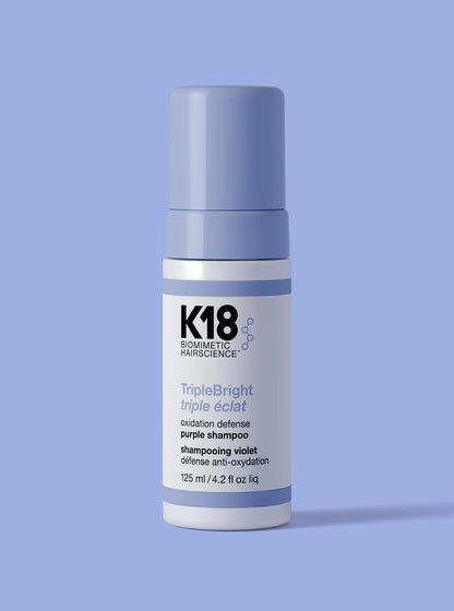 K18 TripleBright Oxidation Defense Purple Shampoo 125ml