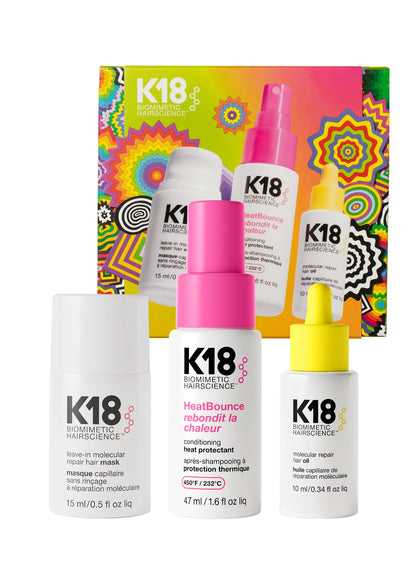 K18 Repair, Protect + Smooth Holiday Trio Kit