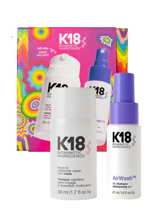 K18 Repair + Refresh Holiday Duo Kit