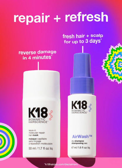 K18 Repair + Refresh Holiday Duo Kit