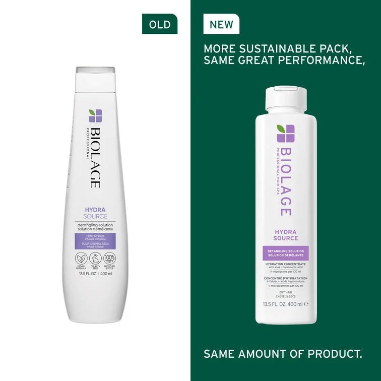 Biolage Hydra Source Detangling Solution 400ml - Shelley and Co