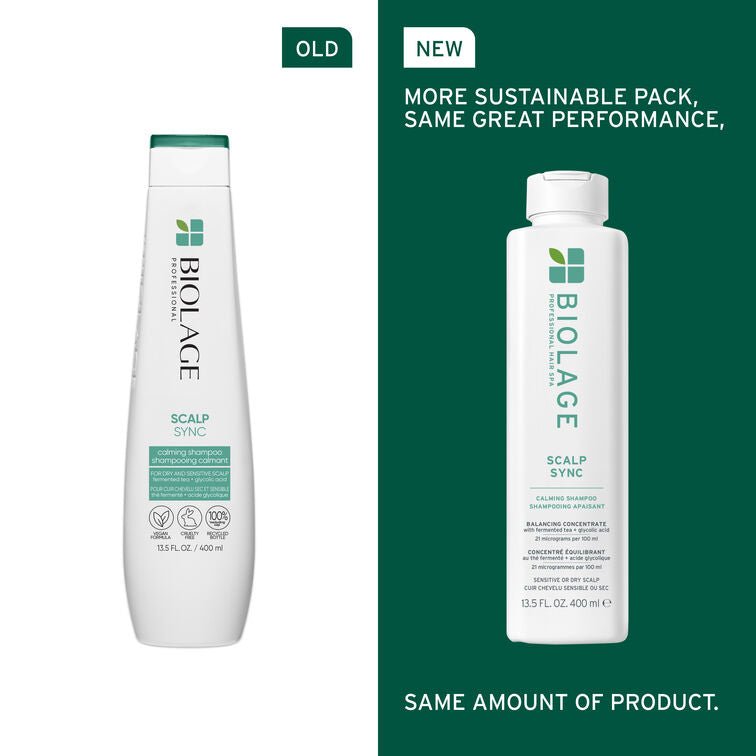 Biolage Scalp Sync Calming Shampoo 400ml - Shelley and Co
