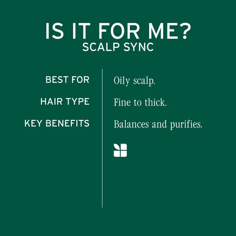 Biolage Scalp Sync Clarifying Shampoo 400ml - Shelley and Co