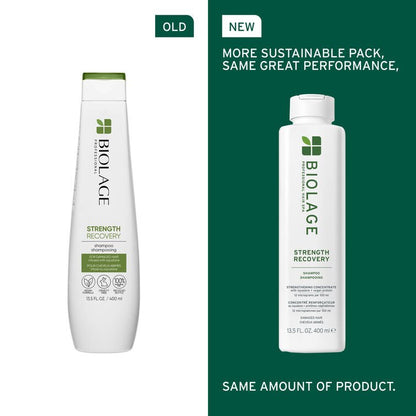 Biolage Strength Recovery Shampoo 400ml - Shelley and Co
