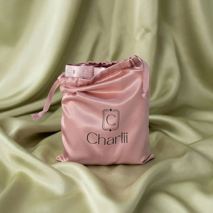 Charlii The Dolly Set - Xtra Wide Quick Grip Rollers Rose Gold - Shelley and Co