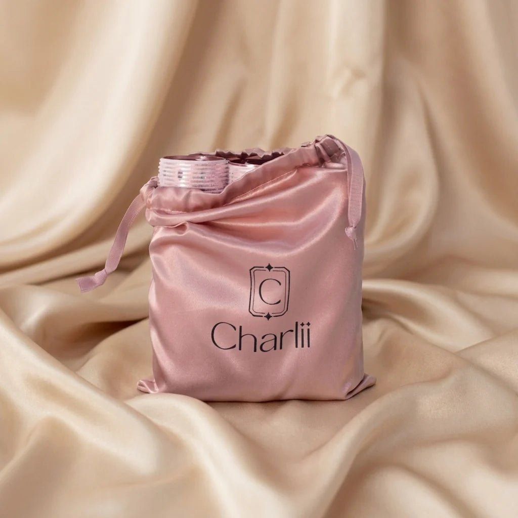 Charlii The Marilyn Set - Xtra Wide Quick Grip Rollers Rose Gold - Shelley and Co
