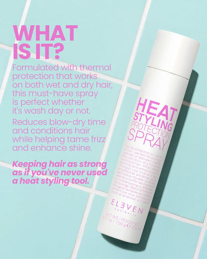 ELEVEN Heat Styling Protection Spray 200ml - Shelley and Co