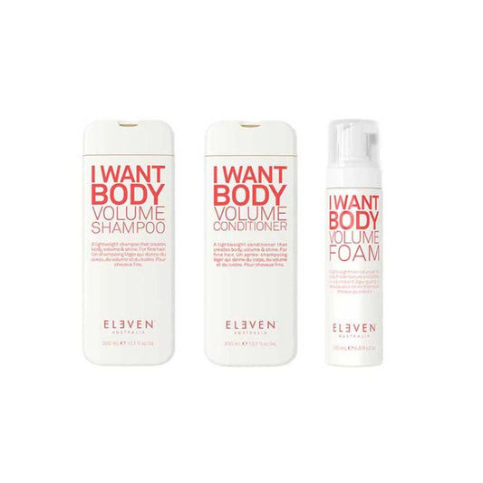 ELEVEN I Want Body Volume Foam Trio Bundle - Shelley and Co