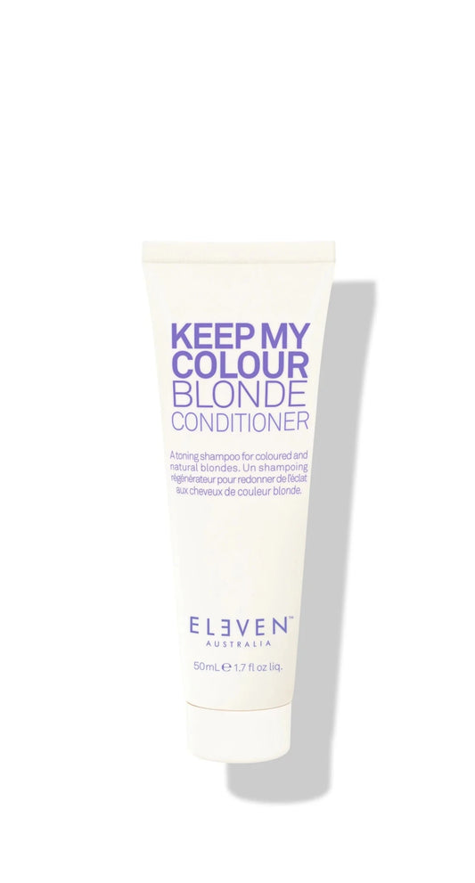 ELEVEN Keep My Colour Blonde Conditioner - Travel 50ml - Shelley and Co