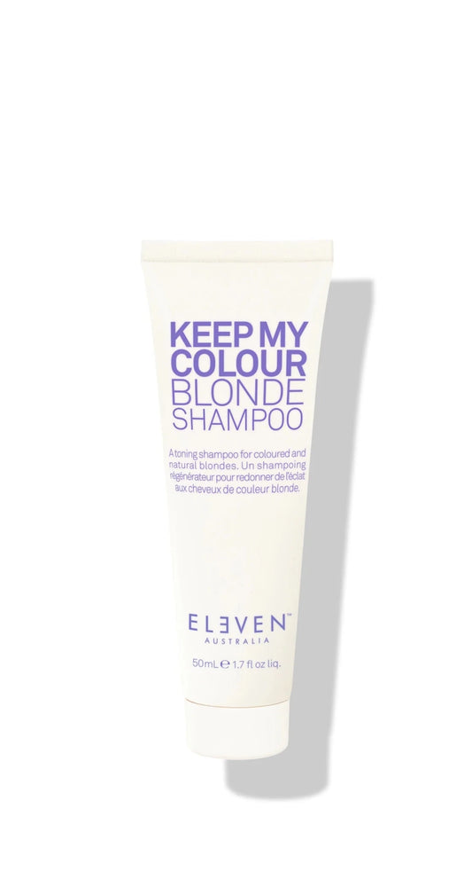 ELEVEN Keep My Colour Blonde Shampoo - Travel 50ml - Shelley and Co