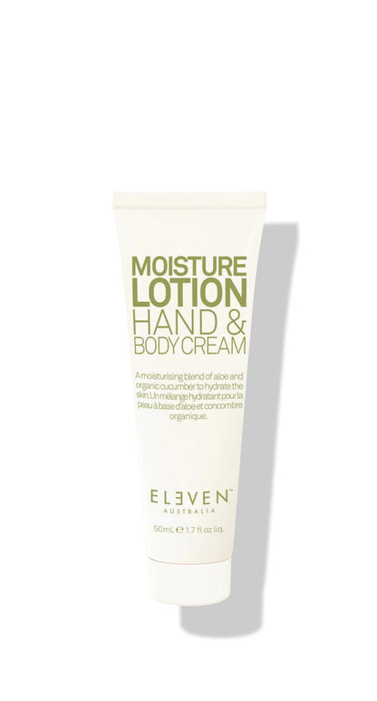 ELEVEN Moisture Lotion Hand & Body Cream - Travel 50ml - Shelley and Co