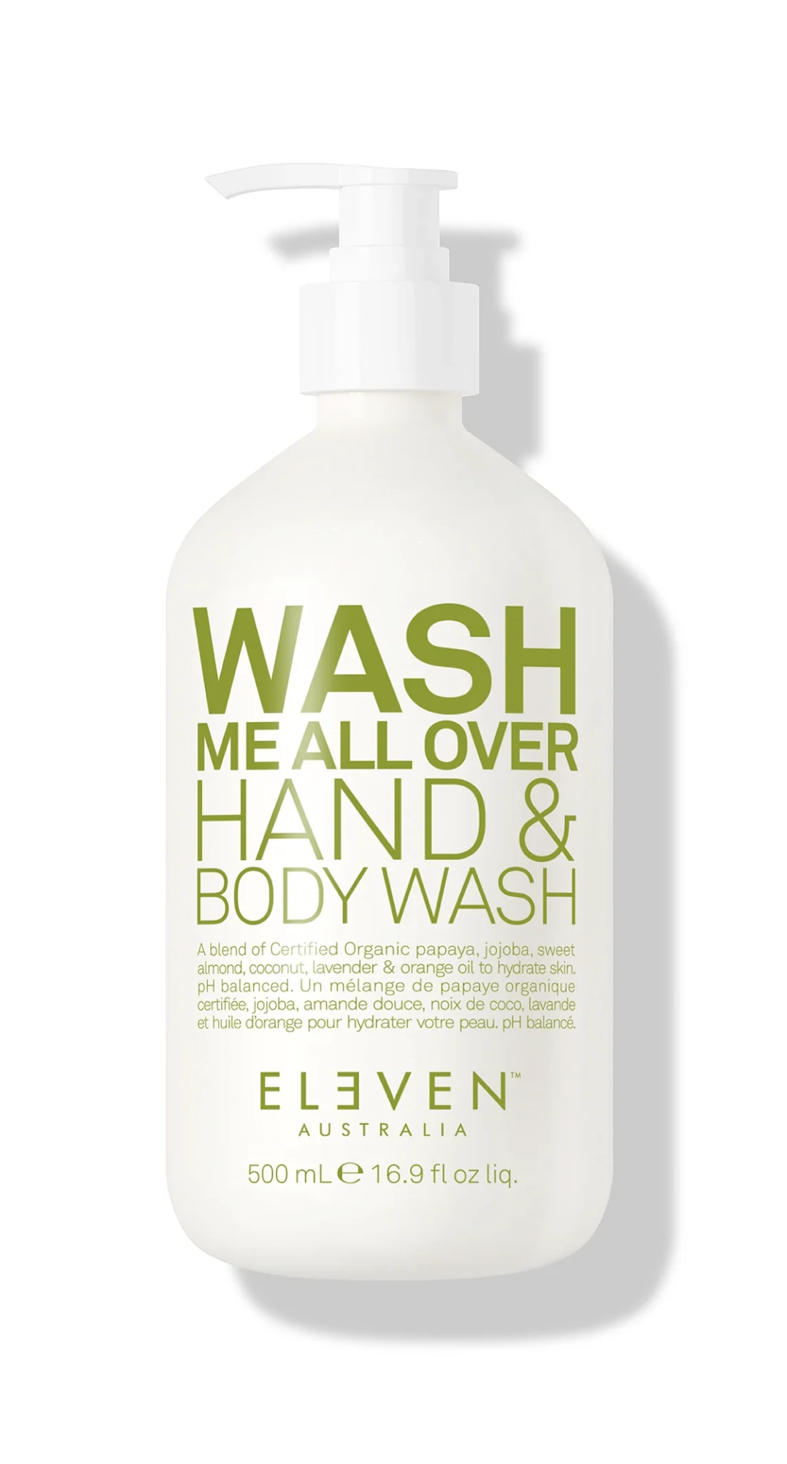ELEVEN Wash Me All Over Hand & Body Wash 500ml - Shelley and Co