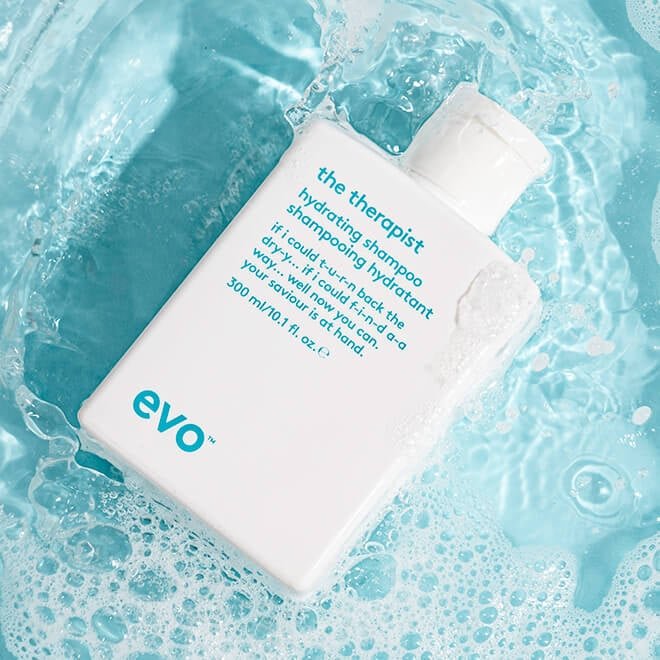 EVO the therapist hydrating shampoo 300ml - shelley and co