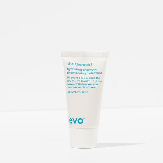 EVO the therapist hydrating shampoo 30ml - shelley and co